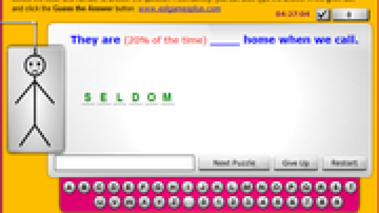 https://www.eslgamesplus.com/adverbs-of-frequency-hangman-spelling-game-for-esl-efl-practice/