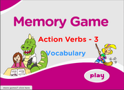Zoo Animals ESL Vocabulary Interactive Memory Game