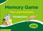 safari animals memory game