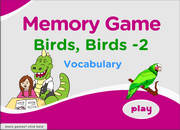 safari animals memory game