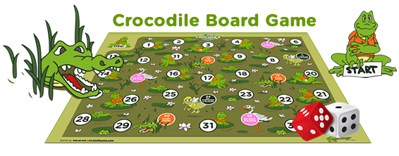 crocodile board game esl