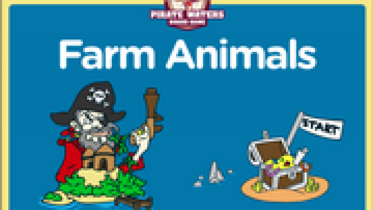 Farm Animals Interactive Esl Board Game Dog Cat Sheep Pig Cow