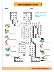 Min doll Orthodox Actions Wordsearch 1 Puzzle worksheet