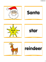 Christmas Flashcards - Free Printable Flashcards to Download