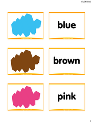 Colors Flashcards