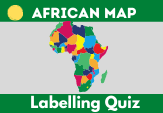 Africa map labelling